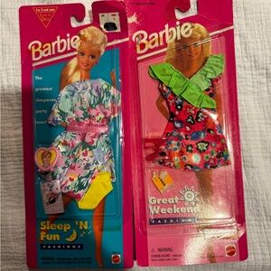 Vintage Barbie Outfits New In Packaging Barbie Fashions Outfits 68014 & 68021